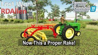 Now This is a Proper Rake! | E44 Lost World | Farming Simulator 22