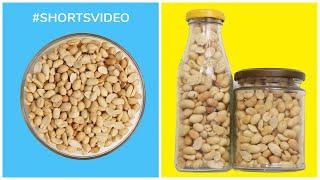 3 Ways To Make Peanuts in 1 Minute | #Shorts Video #recipes