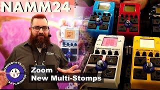 NAMM 2024 - Zoom - Updated Multistomp Pedals