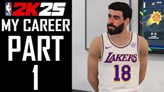 NBA 2K25 - My Career - Gameplay Walkthrough - Part 1 - "Player Creation, NBA Debut"