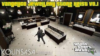 GTA 5 Vangelico Jewellery Store Heist - Ограбление ювелирного магазина