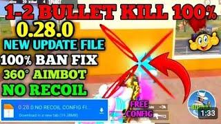 Pubg Lite 0.27.0 zero recoil config + 360 aim bot config file 0.27.0 // Ban Fix Config