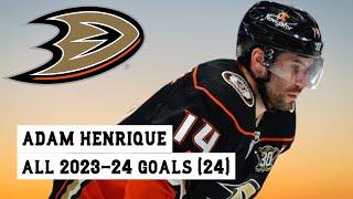 Adam Henrique (#14) All 24 Goals of the 2023-24 NHL Season