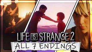 LIFE IS STRANGE 2 ALL 7 ENDINGS (BEST AND WORSE ENDING)