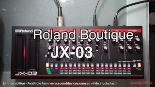 Roland Boutique | JX-03 Synth Module Demo