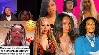 Misty & Brooklyn goes at it over Jay CincoFrann Unbothered about Que & Kita‼️Redd speaks on Show