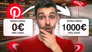 Comment je suis passé de 0€ à 1000€ en 7 jours | Publicité Pinterest