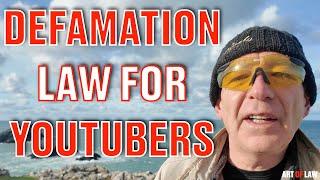 A Practical Guide to Defamation Law for YouTubers and other social media commentators.