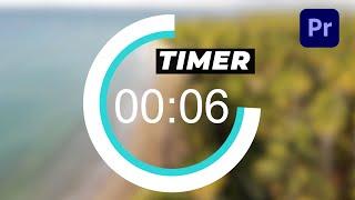 Countdown Timer Erstellen In Premiere Pro CC Tutorial