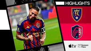 Real Salt Lake vs. St. Louis CITY SC |Hat-Trick Alert! | Full Match Highlights