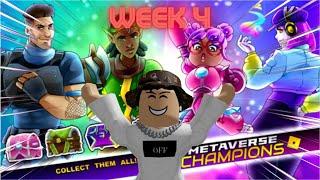 Metaverse Champions Week 4 (Getting all the badges)