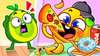 Don't Overeat Song  Bubbly Tummy Song  II VocaVocaKids Songs & Nursery Rhymes