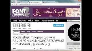 Web fonts using CSS Font Face