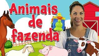 Educação Infantil - Animais Fazenda - Tia Jamille - Vídeo Educativo - Educação Infantil 2 anos