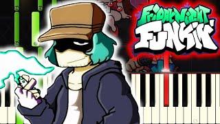 Friday Night Funkin' - VS Garcello FULL WEEK on PIANO