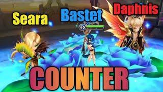 Counter Seara Bastet Daphnis Siege Battle Summoners War | STC Channel