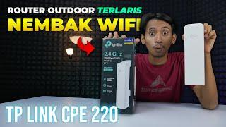 ROUTER LEGEND MURAH FITUR MELIMPAH || Router TP-LINK CPE 220