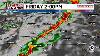 Strong storms to end workweek in Charlotte: Weekend forecast