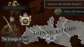 CK3 Fallen Eagle: Becoming the Heir of Attila and restoring the Hunnic Empire