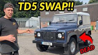 TD5 Swapping a Puma Defender!?