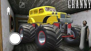 Playing Granny vs Monster Truck in Room !! Secret Update grandpa granny wala game definition hindi