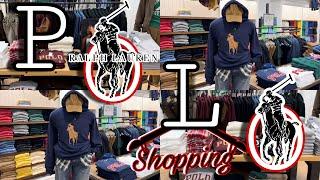 POLO RALPH LAUREN | 25% OFF | FALL OUTLET SALE | HAUL & TRY ON SHOP WITH ME ‼️