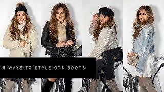 5 WAYS TO STYLE OVER THE KNEE BOOTS PT. 2  | Lina Noory