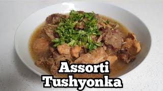 ASSORTI TUSHYONKA. Ayollarga jo'natib qo'ying, pishirib bersin!