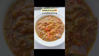 Sambal terasi️ #masakansederhana #cooking #masakmasak #masak #masakansimple #yankacooking