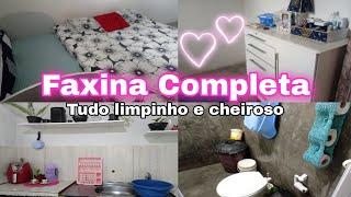 FAXINA COMPLETA  CAMA POSTA SIMPLES E CASA LIMPISSÍMA