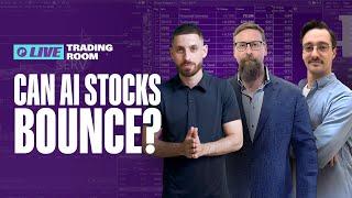 Is the AI Boom Over or Just Getting Started? | TTP Live Trading