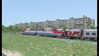 Train Simulator 2019. Маршрут Москва-Рязань для TS2019. Вторая часть