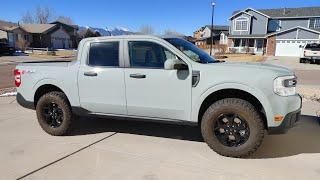 Ford Maverick 2" lift kit install