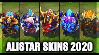 All Alistar Skins Spotlight 2020 (League of Legends)