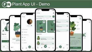 Flutter UI Design - Plant App - Demo