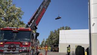 Aerial High Angle Rescue using the Lyfe Pully