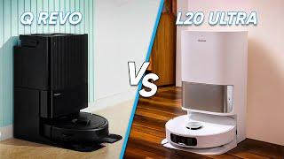 Roborock Q Revo Vs Dreametech L20 Ultra - Robot Vacuum Showdown!