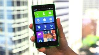 Обзор Nokia XL на изуродованном Android