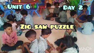 Term 1 Unit 6 Day 2/Jig saw puzzle/English Ennum Ezhuthum