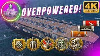 French Aircraft Carrier BEARN WoWs: THIS CV OVERPOWERED! - World of Warships 2022 #gaming