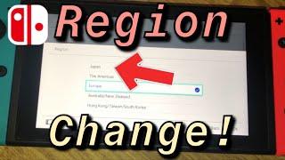 How to Change your Region Nintendo Switch Eshop