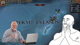 Ryukyu and the three mountains experience 1/2 - EU4 meme