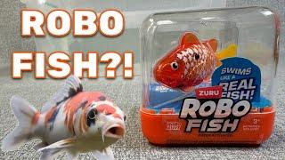 ZURU ROBO FISH OPENING! A REAL SWIMMER!