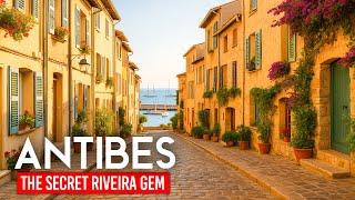 ANTIBES, France  French Riviera Old Town & Coastal Views | 4K Walking Tour