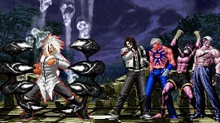 [KOF Mugen] Remus-Iori Vs Orochi Blood Team