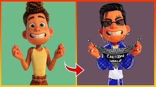 Luca Glow Up Rich Kid Full  - Luca Pixar Disney Transformation