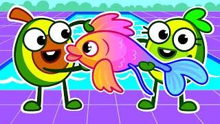 Magic Fish Rescue!  | Funny Adventure with Pit & Penny 