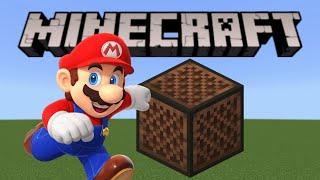 Minecraft Super Mario Bros full Theme with Note Block