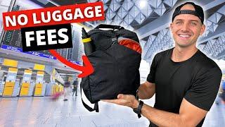 How to Pack 2+ WEEKS in a Personal Item (AVOID Luggage Fees!)