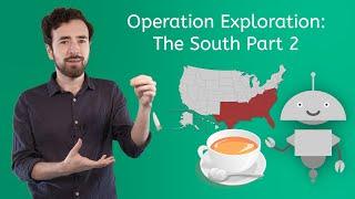 Operation Exploration: The South Part 2  - US Geography for Kids!